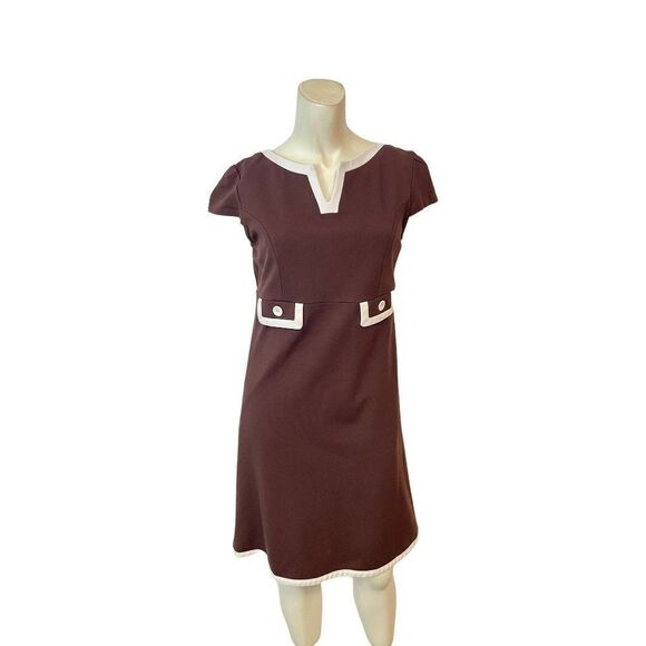 Lilly Pulitzer Cleary Cap Sleeve Mod Shift Dress 4 6 - Picture 2 of 5